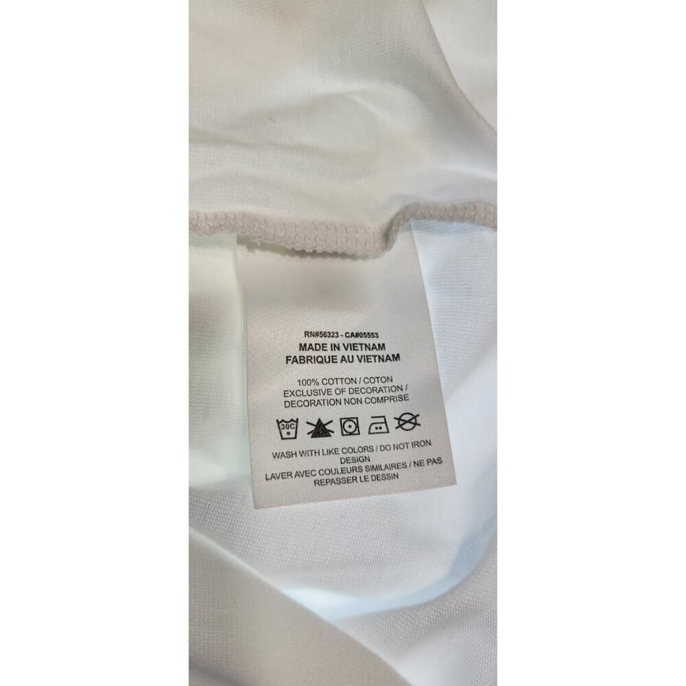 Nike Women’s One Dri Crop Sleeve Shirt - White -Large-New With Tag - Picture 8 of 9